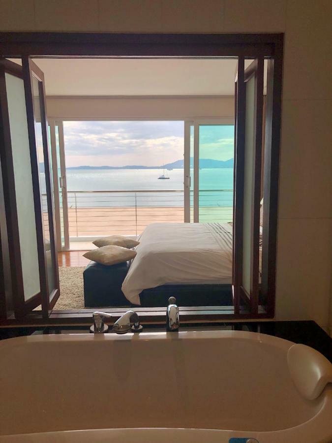 D-Lux 4 Bed Beachfront Apartment With Sea View Cape Panwa Ngoại thất bức ảnh