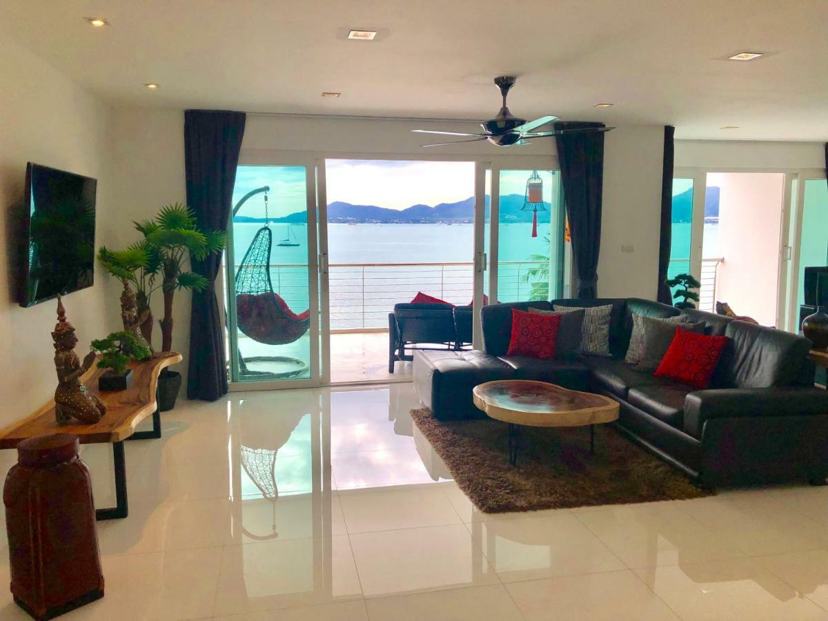 D-Lux 4 Bed Beachfront Apartment With Sea View Cape Panwa Ngoại thất bức ảnh