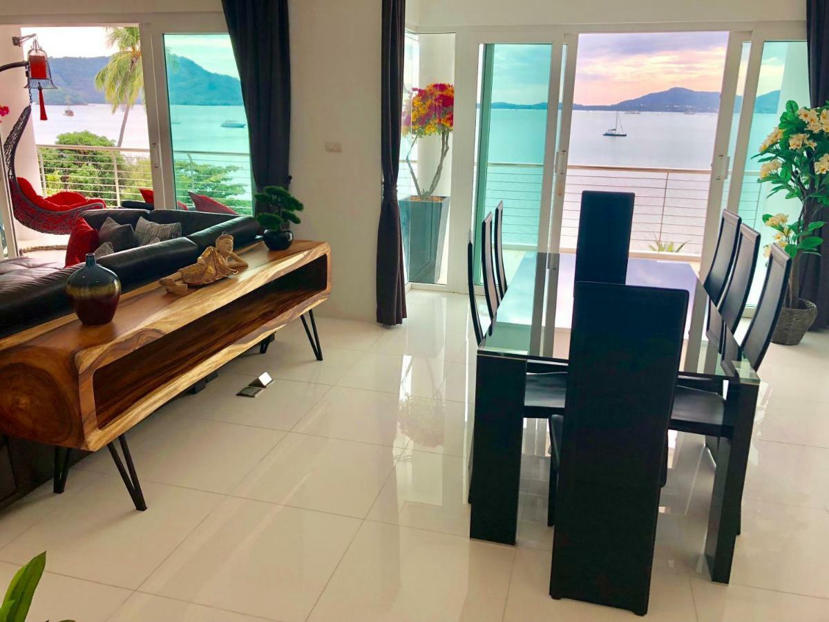D-Lux 4 Bed Beachfront Apartment With Sea View Cape Panwa Ngoại thất bức ảnh